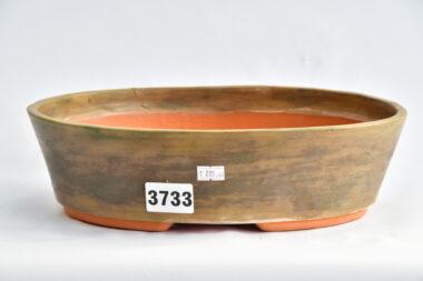 Handgetöpferte ovale Schale